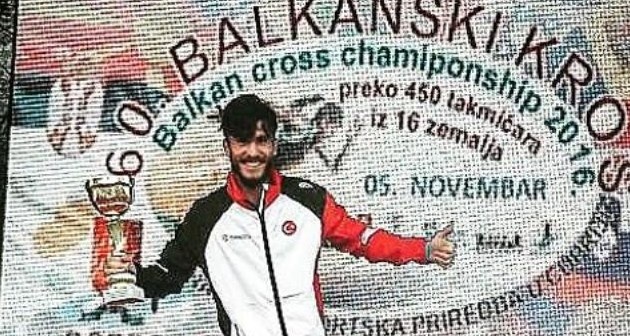 Balkan Kros Şampiyonasında Saffet Elkatmış 3'üncü oldu