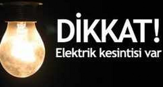 Bitlis ve İlçelerinde Elektrik Kesintisi Uygulanacak