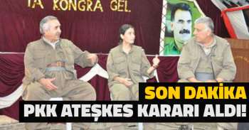 Flaş Haber: PKK'den flaş ateşkes açıklaması