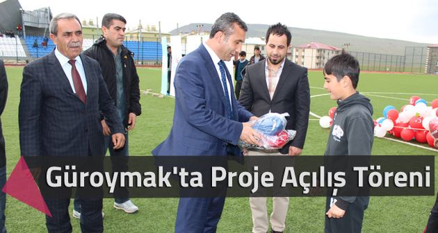 Güroymak'ta Gençlik Kulübü Derneğinin proje açılışı yapıldı