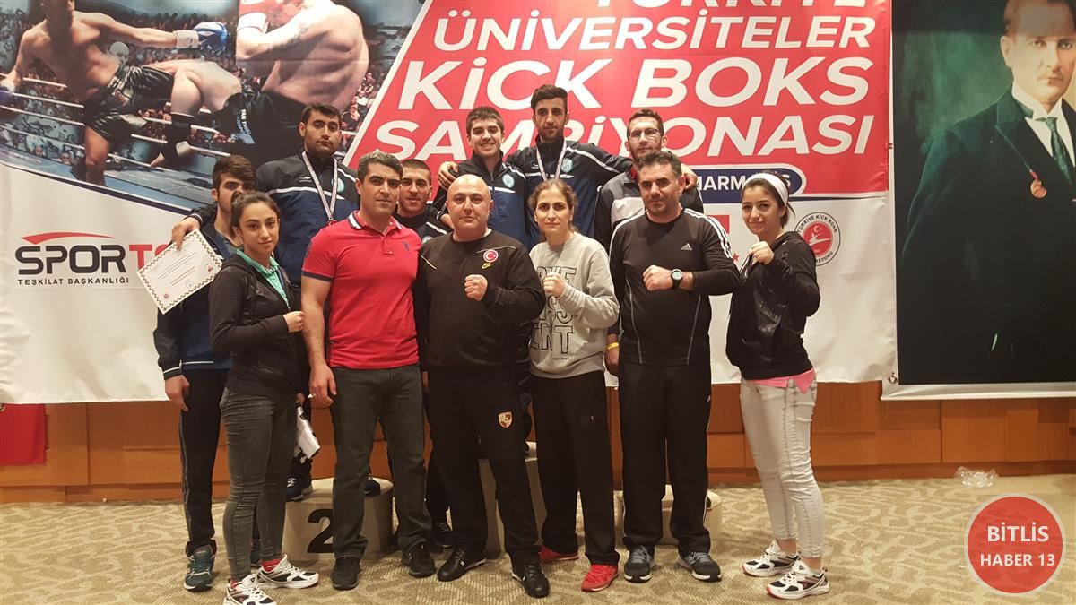Kick boks şampiyonu Bitlis Eren