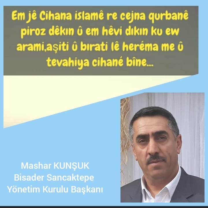 Bitlis ve ilçelerinde siyasi, kurum amirleri ve iş adamlarından Kurban Bayramı sebebiyle birer mesaj yayınladı.
