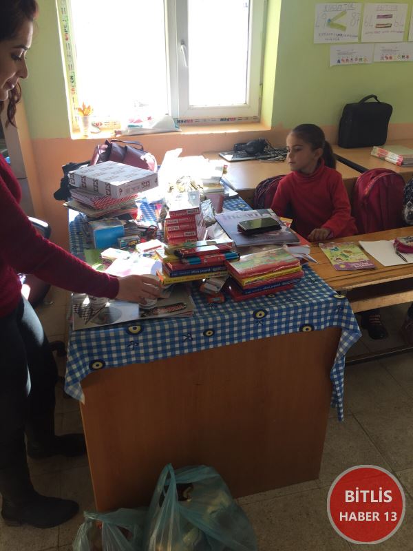 Askon'dan köy okullarına hizmet projesi kapsamında yardım yapıldı.