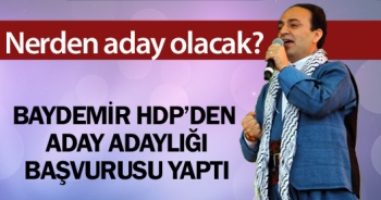 Baydemir'de Urfa'da HDP'ye Başvuruda Bulundu