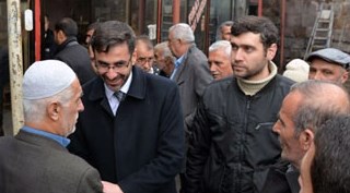 Bitlis Belediye Başkanı Tanğlay'ın esnaf ziyareti