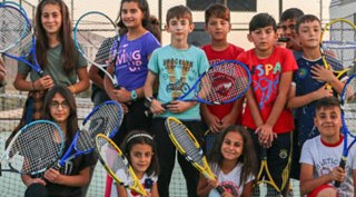 Bitlis Belediyesinden ücretsiz tenis kursu