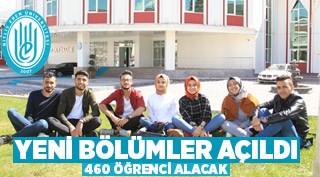 Bitlis Eren Üniversitesinde yeni bölümler açıldı