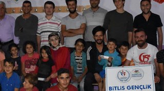 Bitlis Gençlik Merkezi tarafından Köy okullarına boyama etkinliği