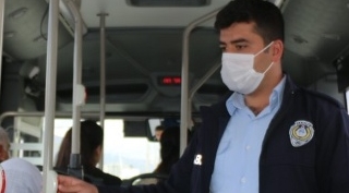 Bitlis'te halk otobüslerini denetlendi