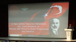 Bitlis’te İstiklal Marşı ve Mehmet Akif Ersoy'u Anma Günü Programı Gerçekleştirildi