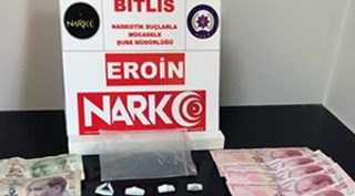 Bitlis ve Tatvan'da uyuşturucu operasyonları