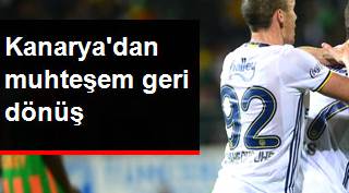 Fenerbahçe, Aytemiz Alanyaspor'u 3-2 yendi