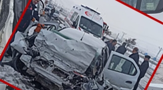 Güroymak D300 karayolunda kaza 1 kişi hayatını kaybetti