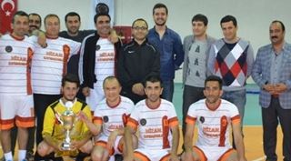 Hizan'da kurumlar arası futbol turnuvası sona erdi