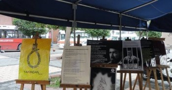 Mazlumder'in İnsanlık için sergi ve imza kampanyası