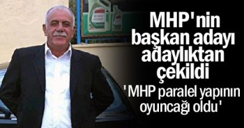 MHP'nin Belediye Başkan Adayı Adaylıktan Çekildi