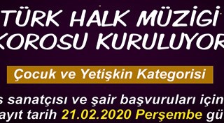 Tatvan Belediyesi Türk Halk Müziği Korosu Kuruyor