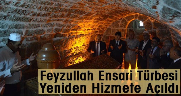 Alemdar Cami ve Feyzullah Ensari Türbesi yeniden hizmete açıldı