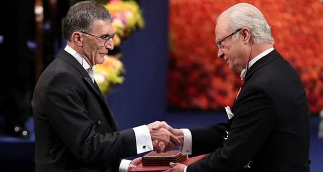 Aziz Sancar Nobel Kimya Ödülü’nü aldı