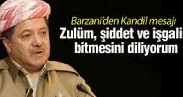 Barzani’den Mevlid Kandili mesajı