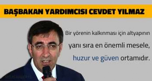 Başbakan Yardımcısı Yılmaz Bitlis'te