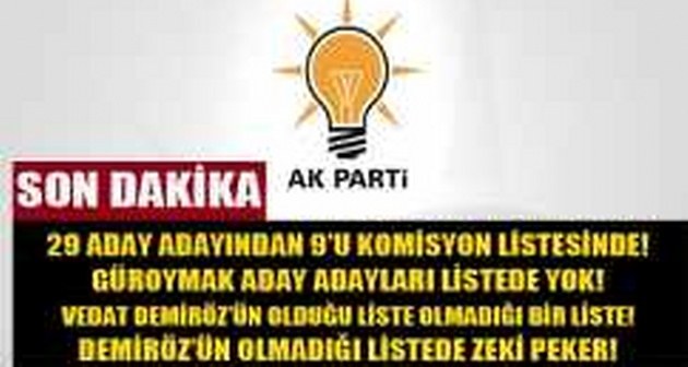 Bitlis Ak Parti Milletvekili Aday Adaylarından 20 Aday Elendi İddiası