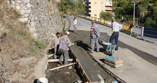 Bitlis Belediye ekipleri su kanallarında çalışma başlattı