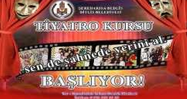 Bitlis Belediyesi'nden Tiyatro Kursu