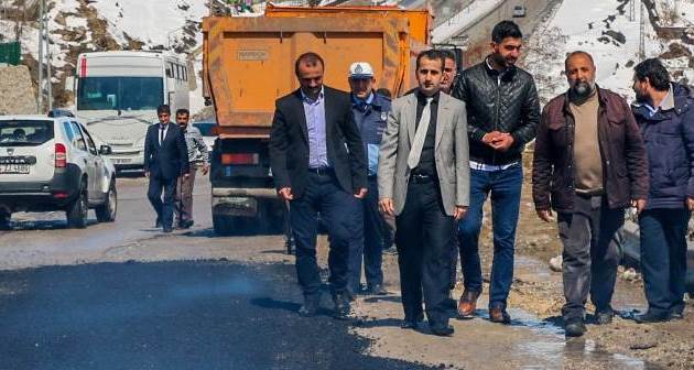Bitlis Belediyesi Yol Asfaltlama Çalışmalarına start verdi