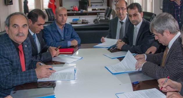 Bitlis Belediyesinde toplu iş sözleşmesi imzalandı