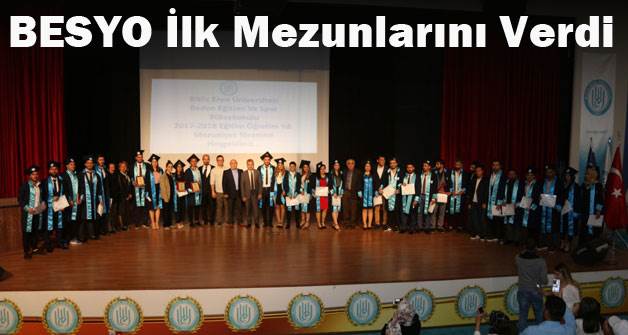 Bitlis BESYO ilk mezunlarını verdi