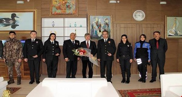 Bitlis Emniyet Müdürü Fatih Kaya'dan Vali Çınar'a ziyaret