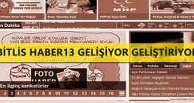 Bitlis Haber13 Gelişiyor Geliştiriyor