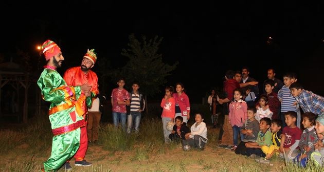 Bitlis'li çocuklar ramazan etkinlikleri ile eğleniyor