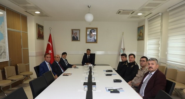 Bitlis'te, Üniversite Güvenlik Tedbirleri toplantısı