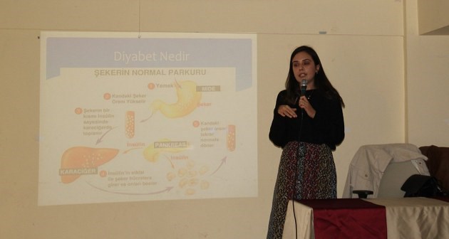 Bitlis'te 14 Kasım Dünya Diyabet Günü semineri düzenledi