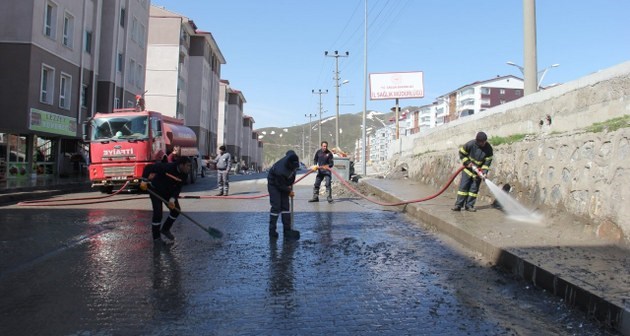 Bitlis'te bahar temizliği yapıldı