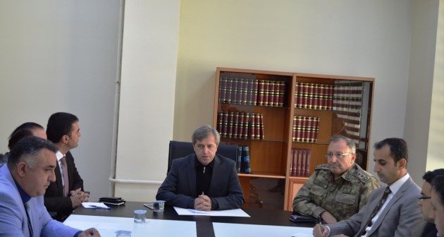 Bitlis'te Karla Mücadele toplantısı düzenlendi