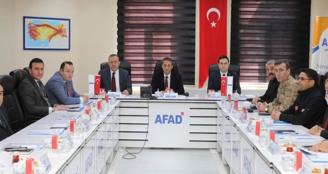 Bitlis’te kış tedbirleri toplantısı gerçekleştirildi