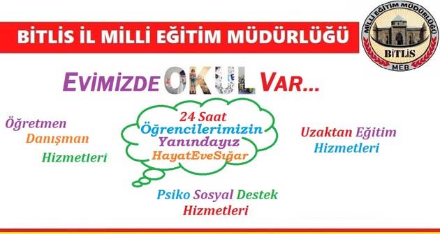 Bitlis'te öğrencilere eğitim ve psiko sosyal destek sunuluyor