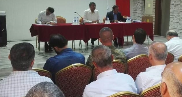 Bitlis'te Okul Güvenliği ve Uyuşturucu ile Mücadele toplantısı