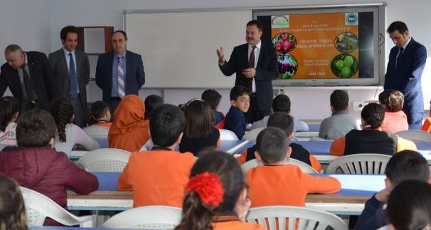 Bitlis’te okullarda organik tarım seminerleri düzenlendi