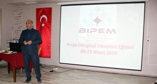Bitlis'te Proje Döngüsü Eğitimi verildi