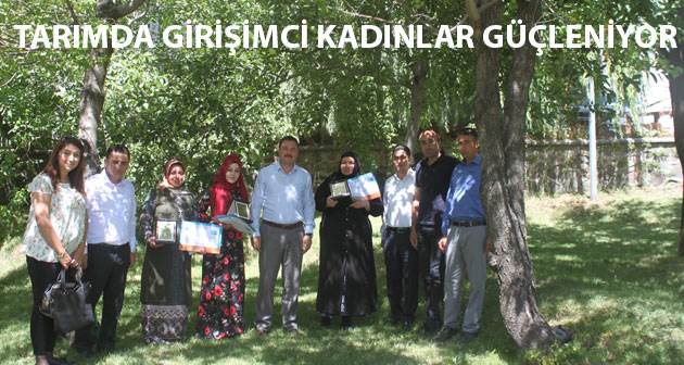 Bitlis'te Tarımda Girişimci Kadınlar Güçleniyor
