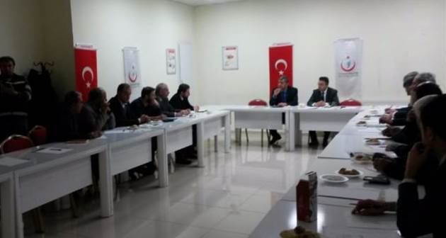 Bitlis'te uyuşturucu ile mücadele toplantısı