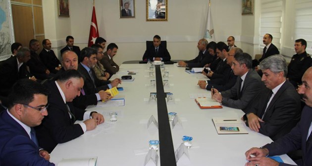 Bitlis'te uyuşturucu ile mücadele toplantısı gerçekleştirildi