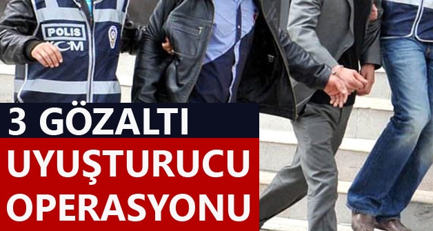 Bitlis'te Uyuşturucu Operasyonu: 3 gözaltı