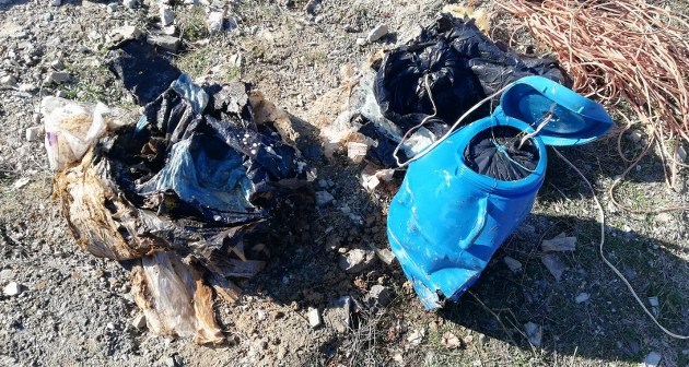 Bitlis'te yola tuzaklanan 60 kilogram el yapımı patlayıcı imha edildi