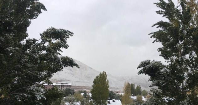 Bitlis ve ilçelerinde kar yağışı