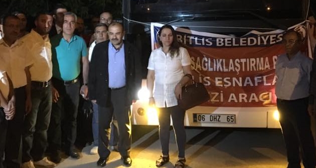 Bitlisli 45 esnaf gezi ve inceleme için Gaziantep'e gitti